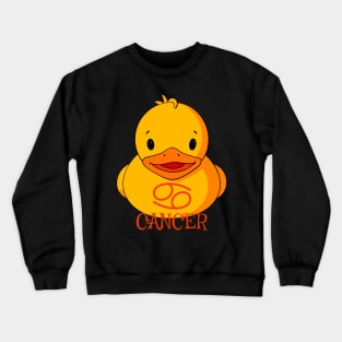 Cancer Rubber Duck Crewneck Sweatshirt